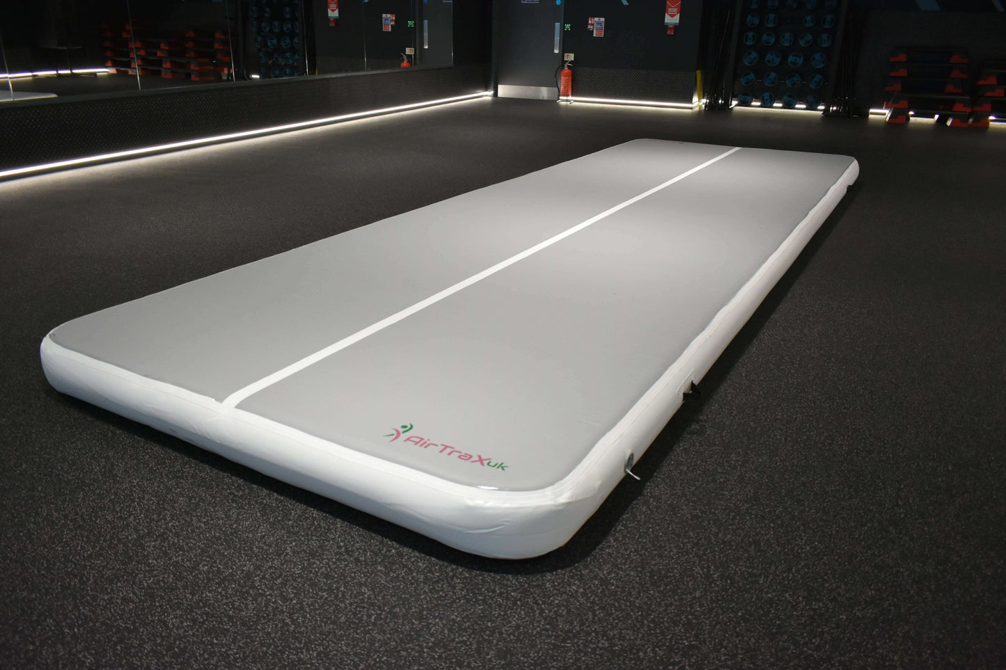 AirTraX Pro - Professional Air Track Mat, durable and flexible for gym and recreational use.